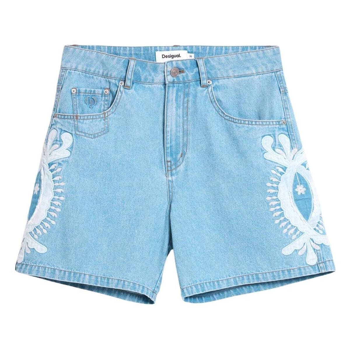 Women's Shorts Desigual Blue