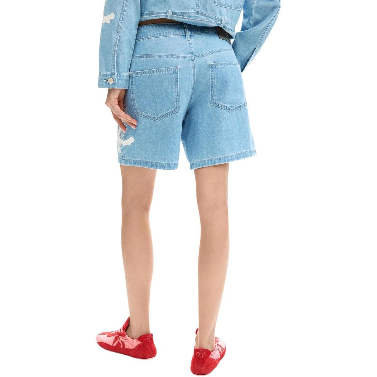 Women's Shorts Desigual Blue