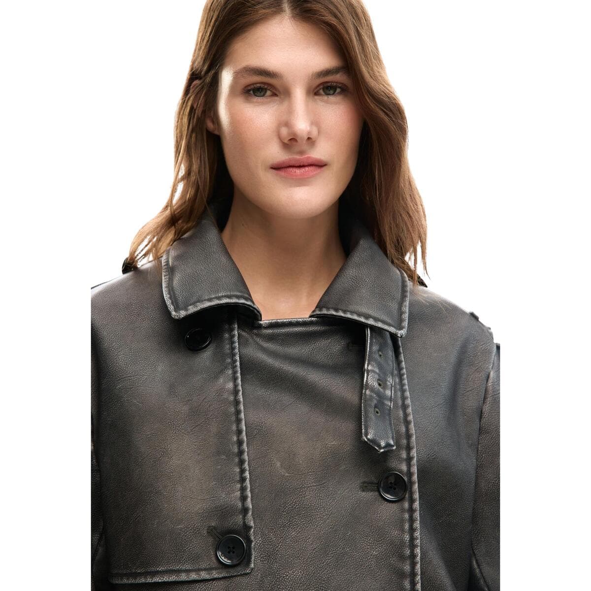 Women's Parkas Desigual White