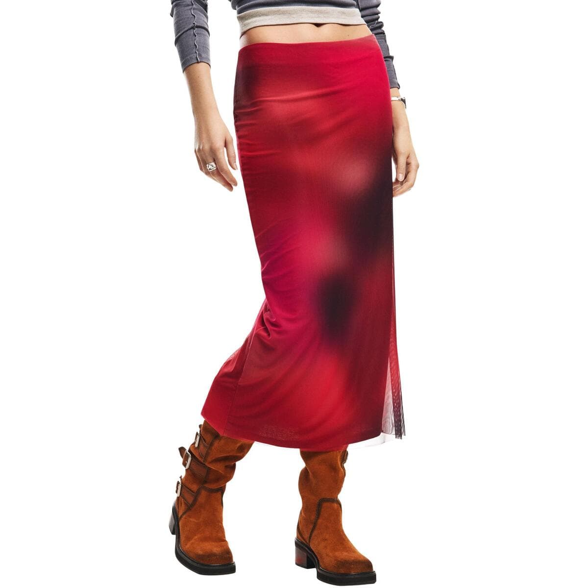 Women's Skirts Desigual Red