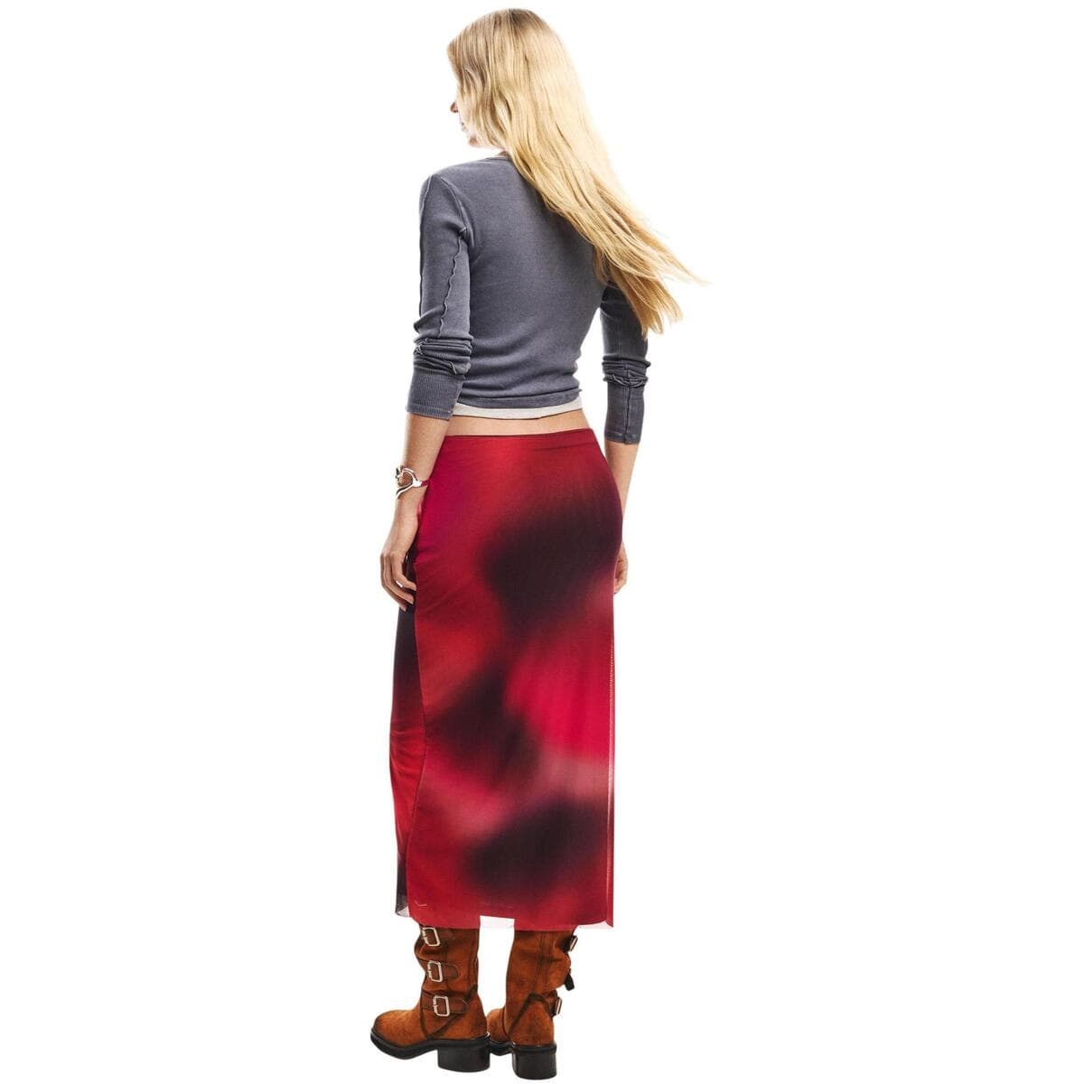 Women's Skirts Desigual Red