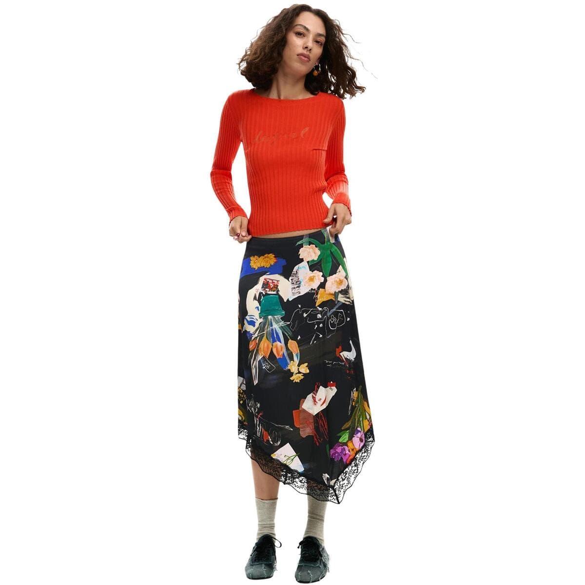 Women's Skirts Desigual Black