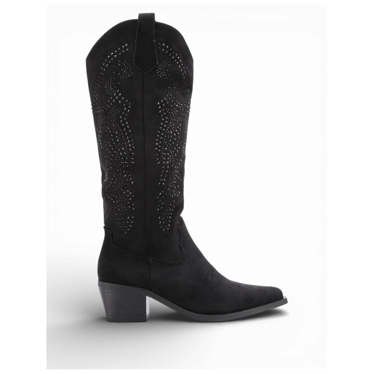 Μπότες με τακούνι La Modeuse 77334_P183332