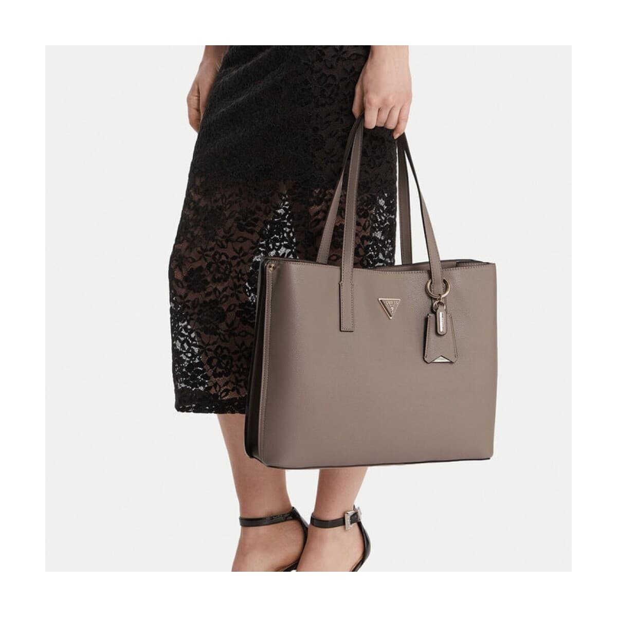 Women's Shoulder Bags Guess Beige