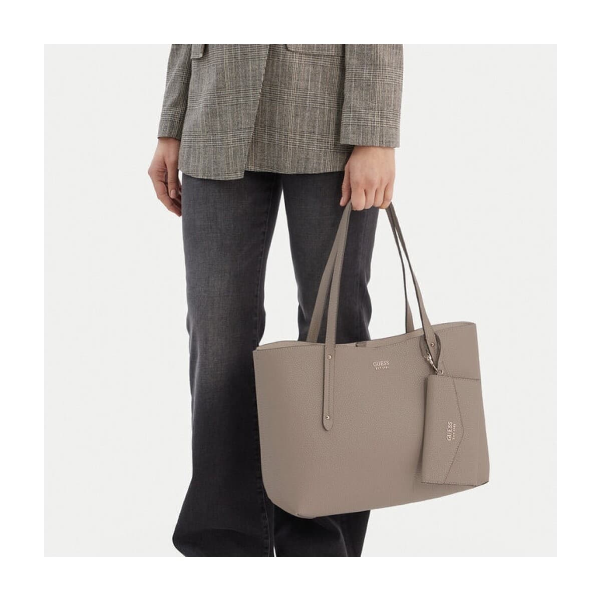 Women's Shoulder Bags Guess Beige