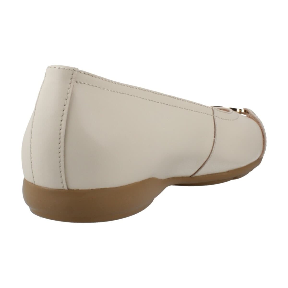 Women's Ballet Flats Geox Beige