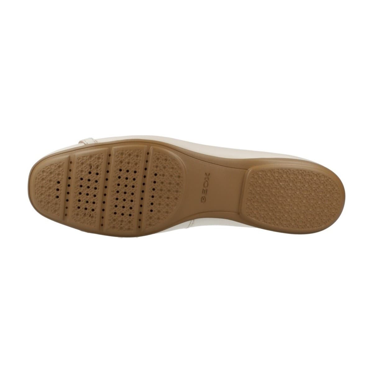 Women's Ballet Flats Geox Beige