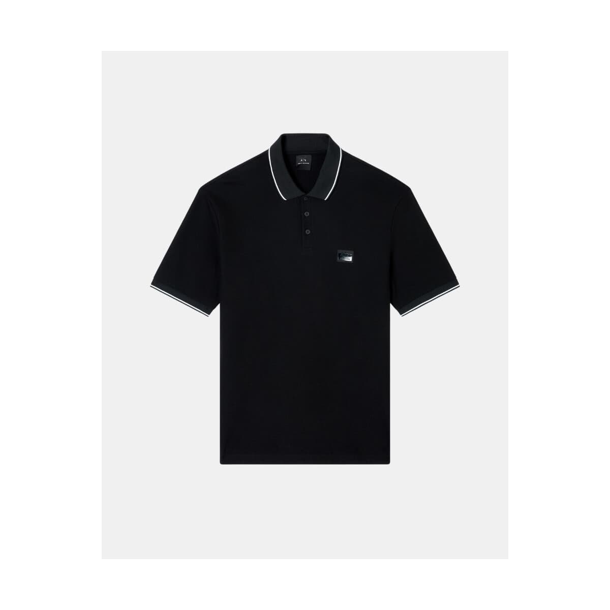 Men's Polo Shirts EAX Black