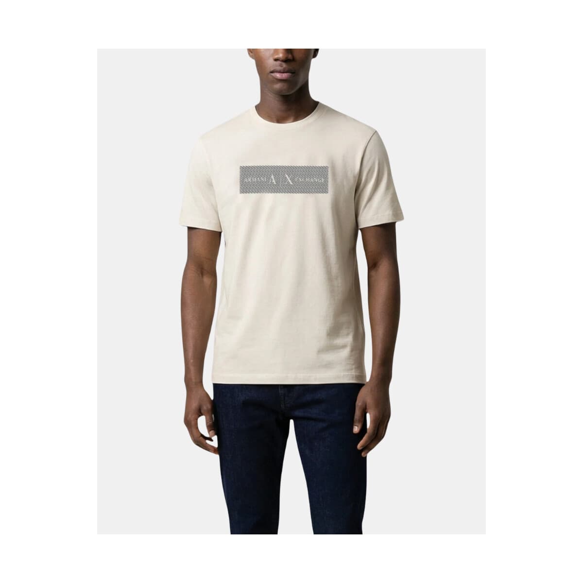 Men's T-Shirts EAX Beige