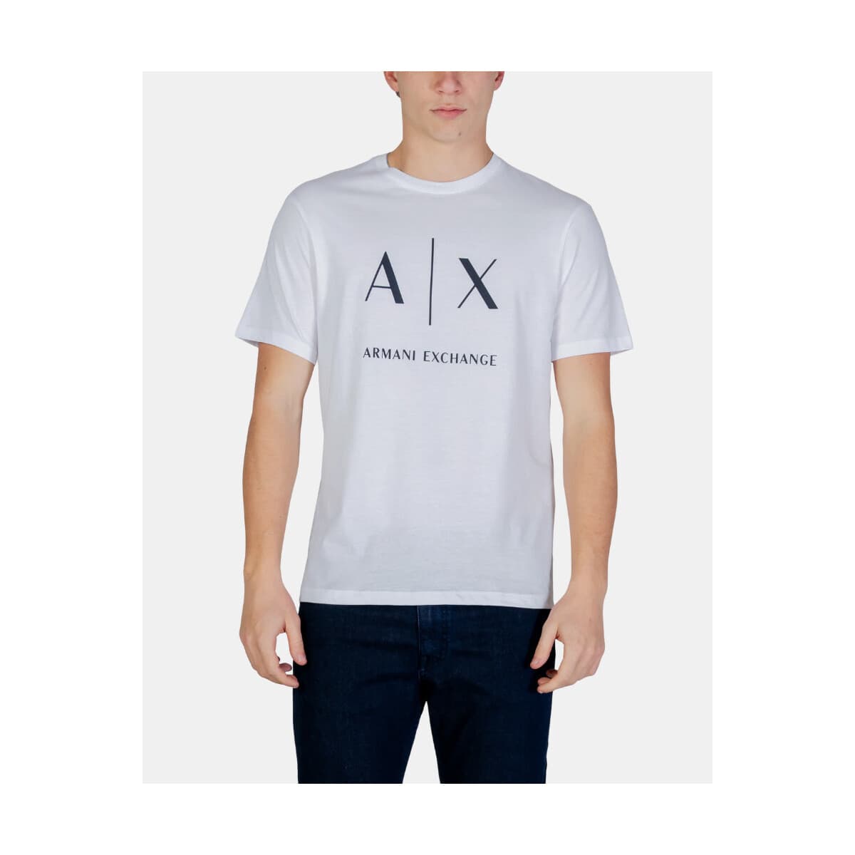Men's T-Shirts EAX White