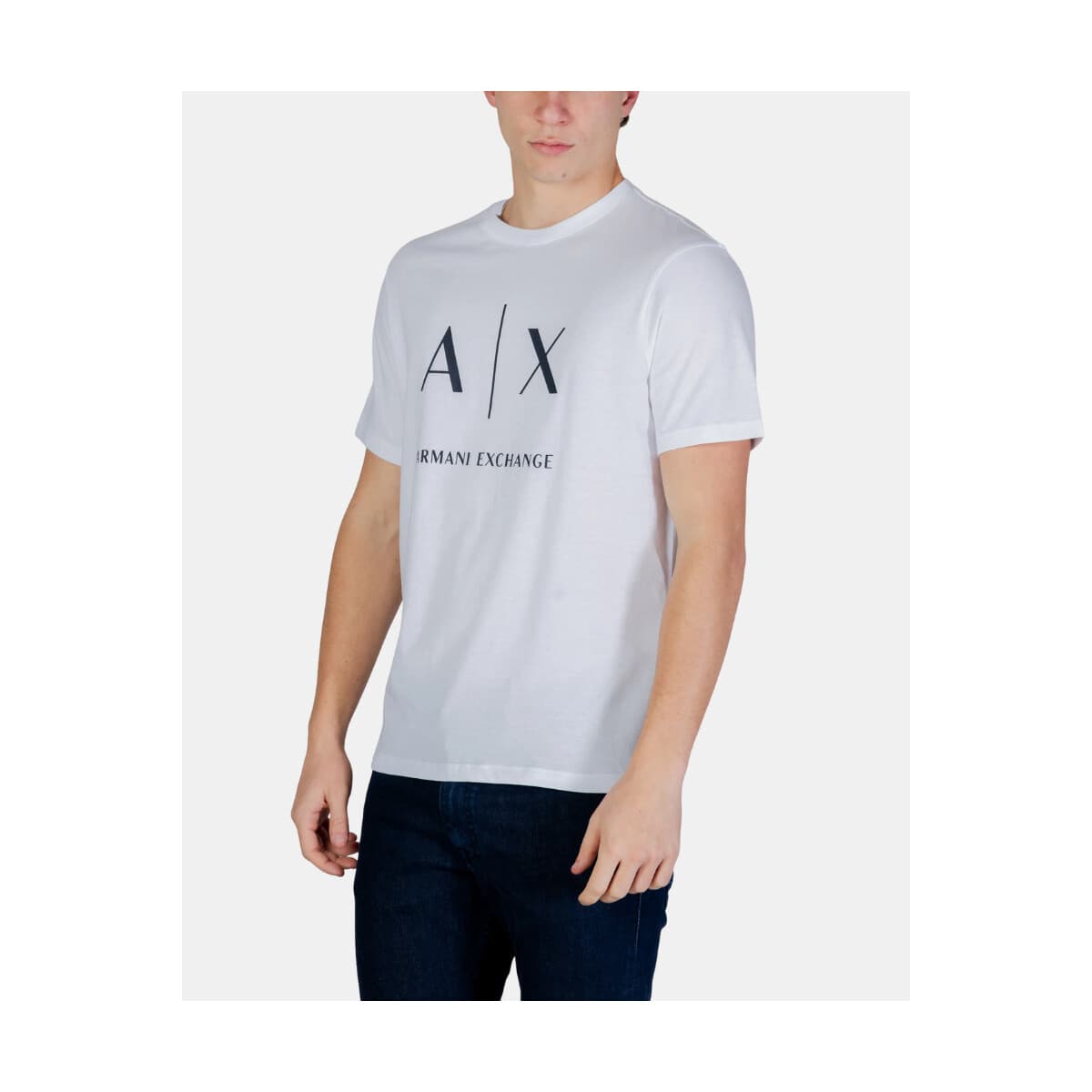 Men's T-Shirts EAX White