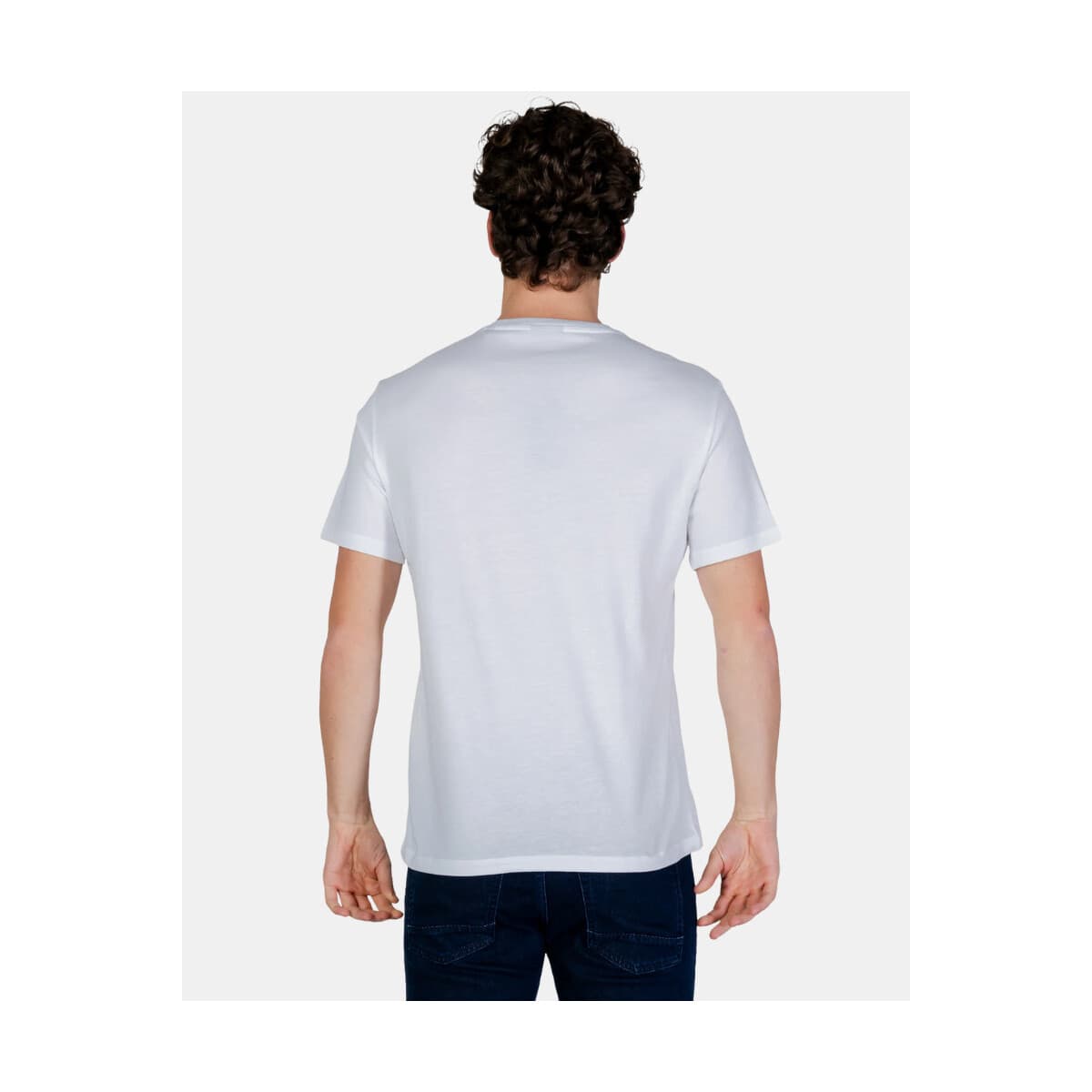 Men's T-Shirts EAX White