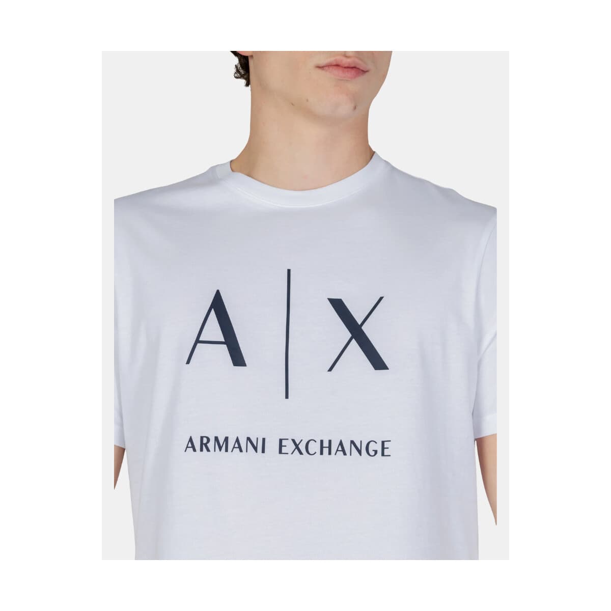 Men's T-Shirts EAX White
