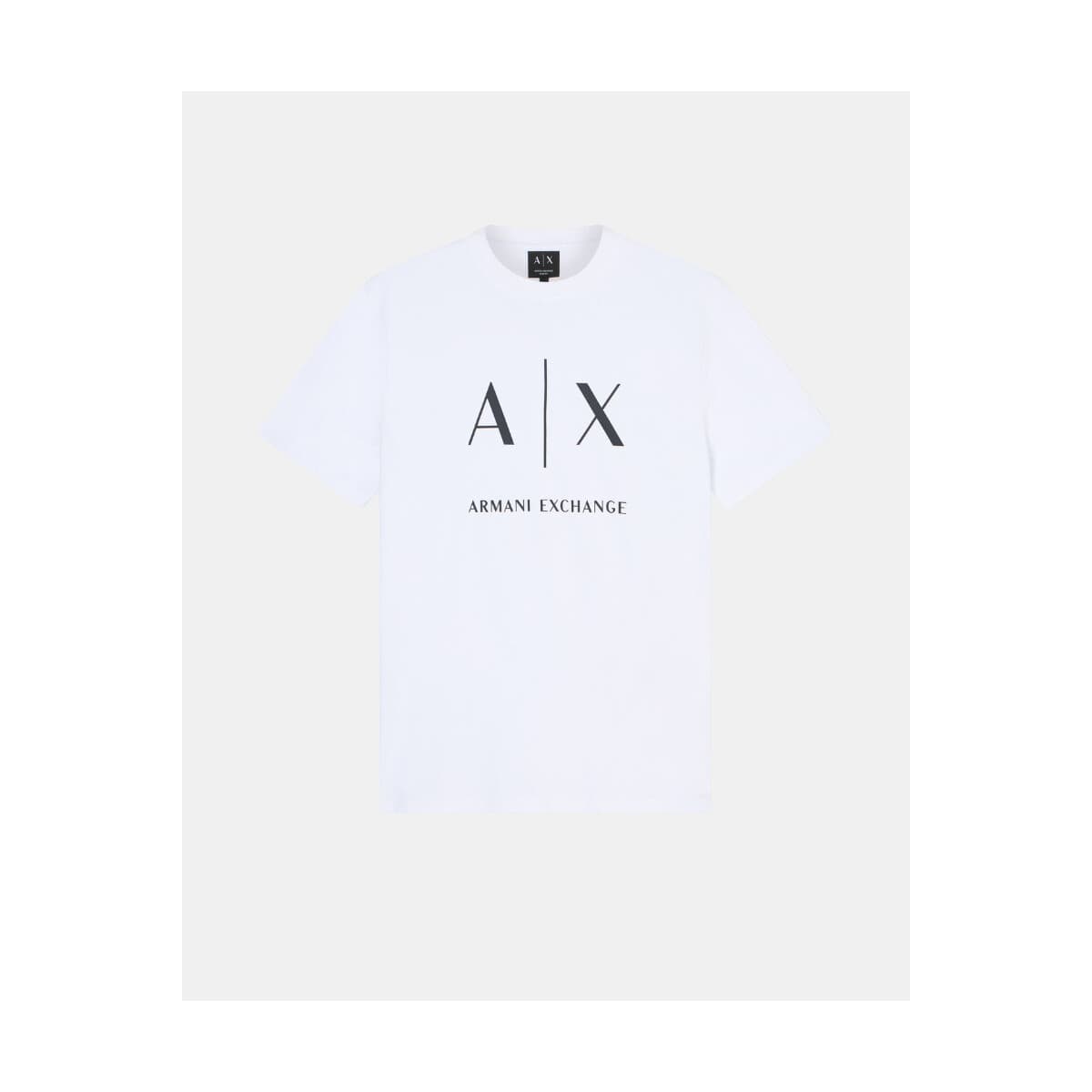 Men's T-Shirts EAX White