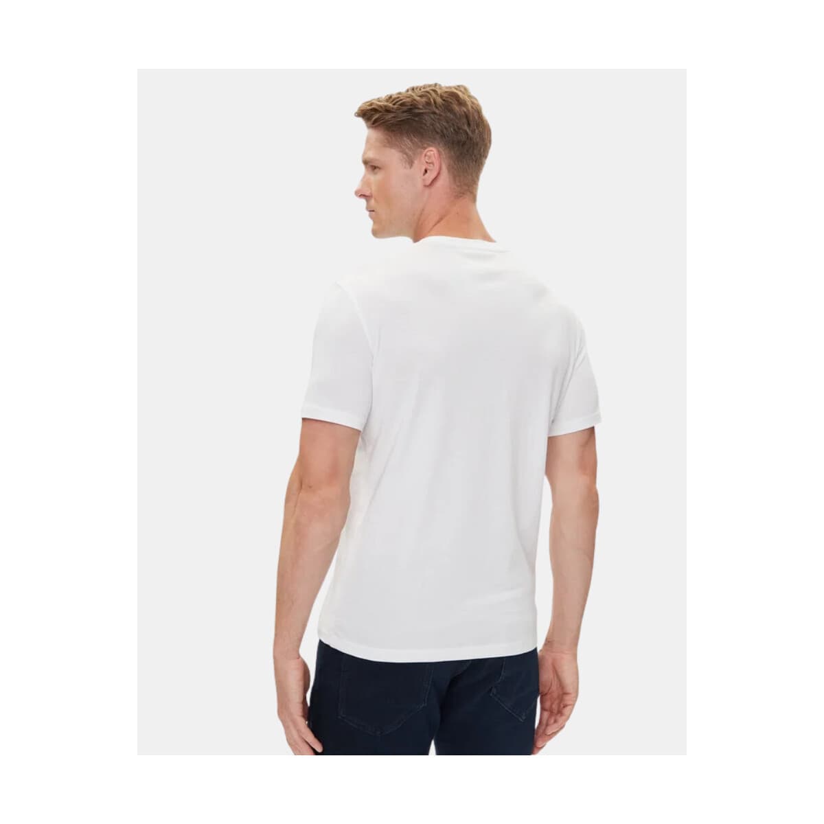 Men's T-Shirts EAX White