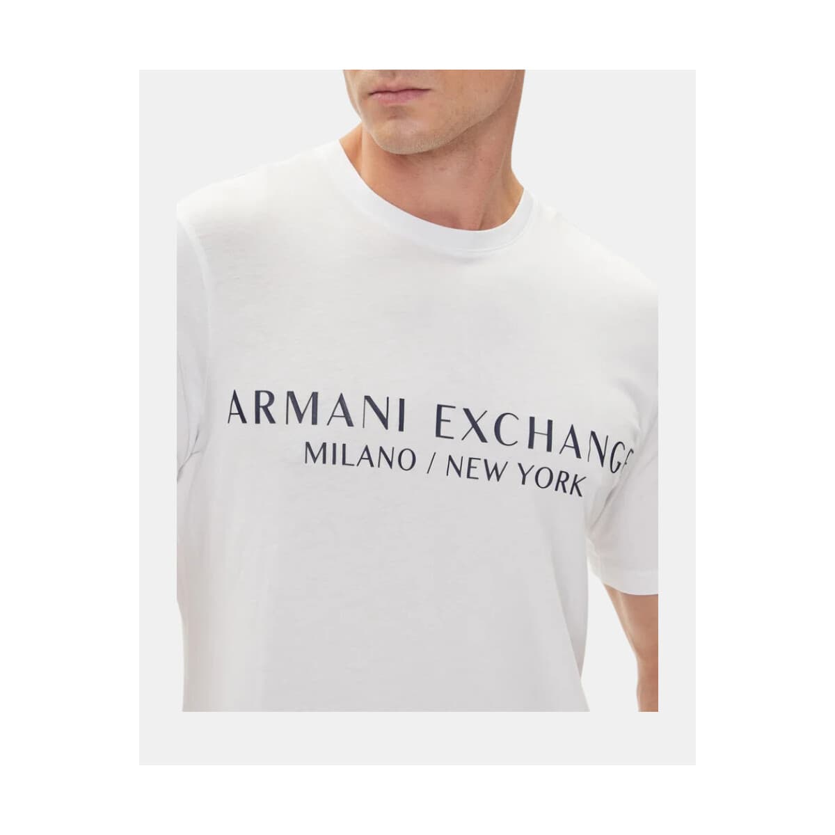Men's T-Shirts EAX White