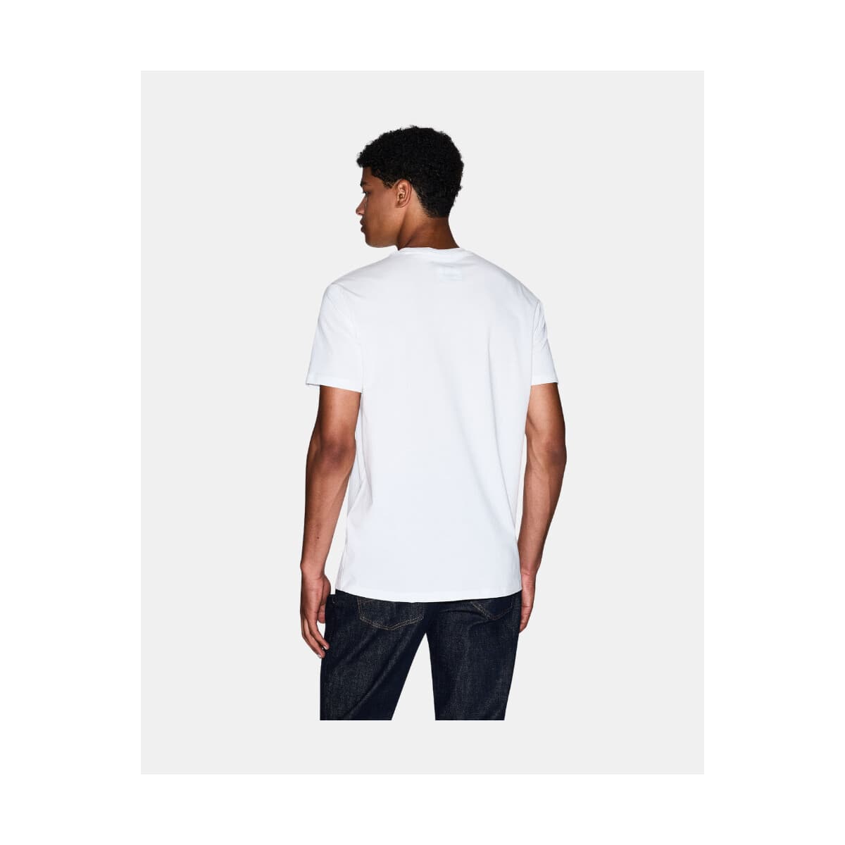 Men's T-Shirts EAX White
