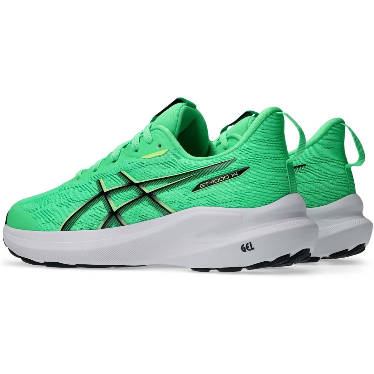 Girls' Sports Shoes Asics Green