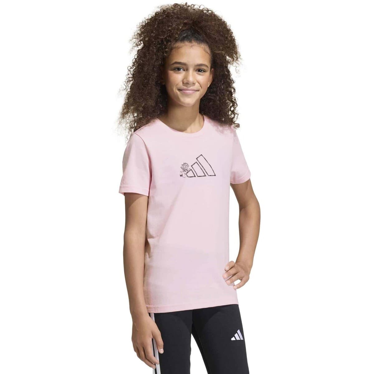 Girls' T-Shirts adidas Pink