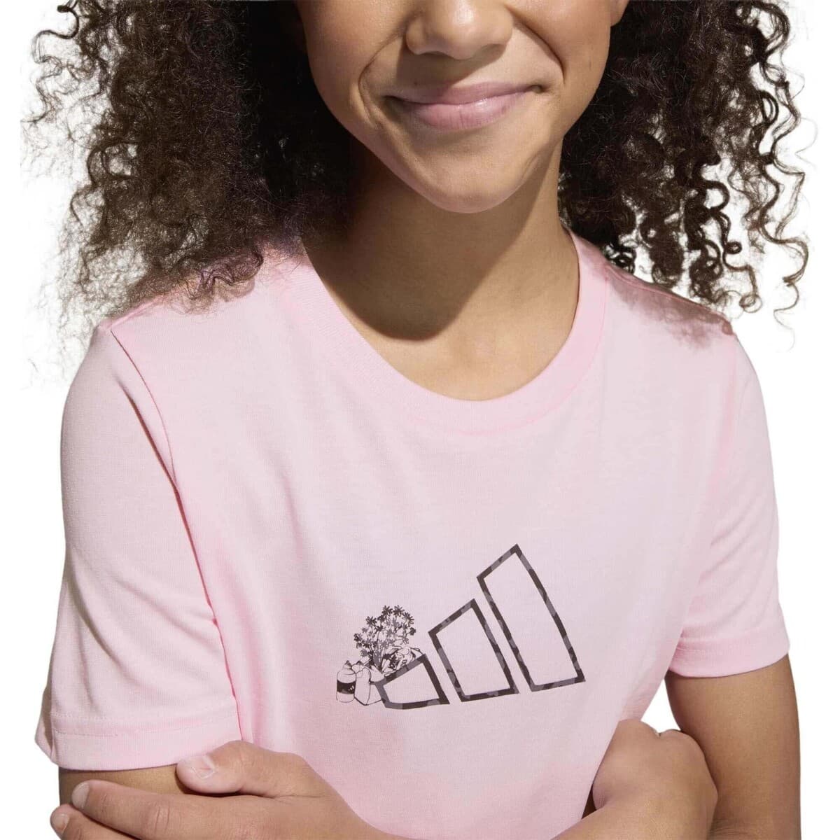 Girls' T-Shirts adidas Pink