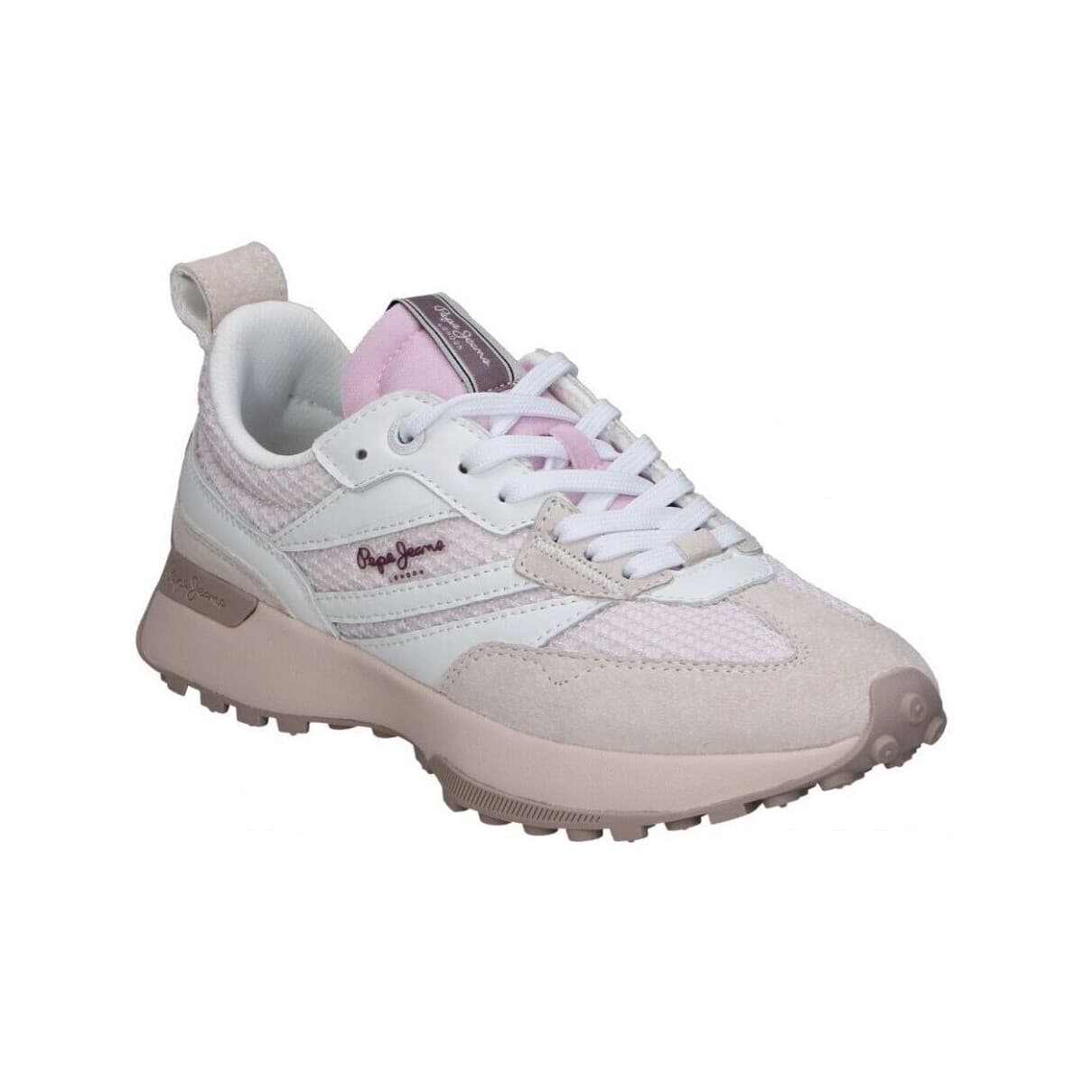 Women's Gym Shoes Pepe Jeans White