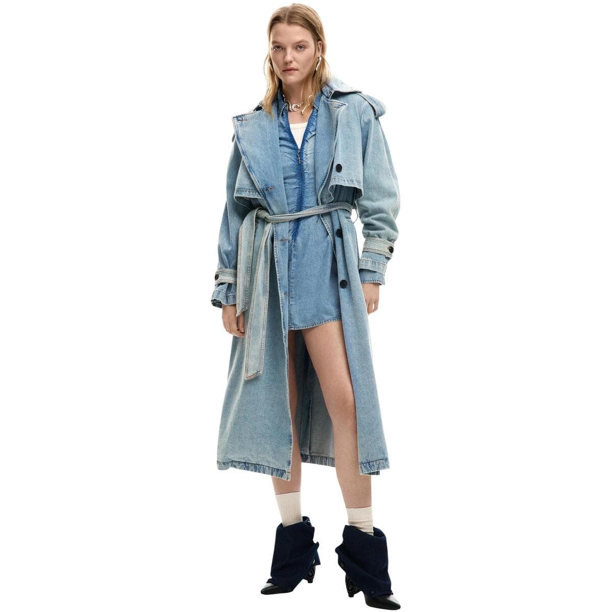Women's Coats Desigual Blue