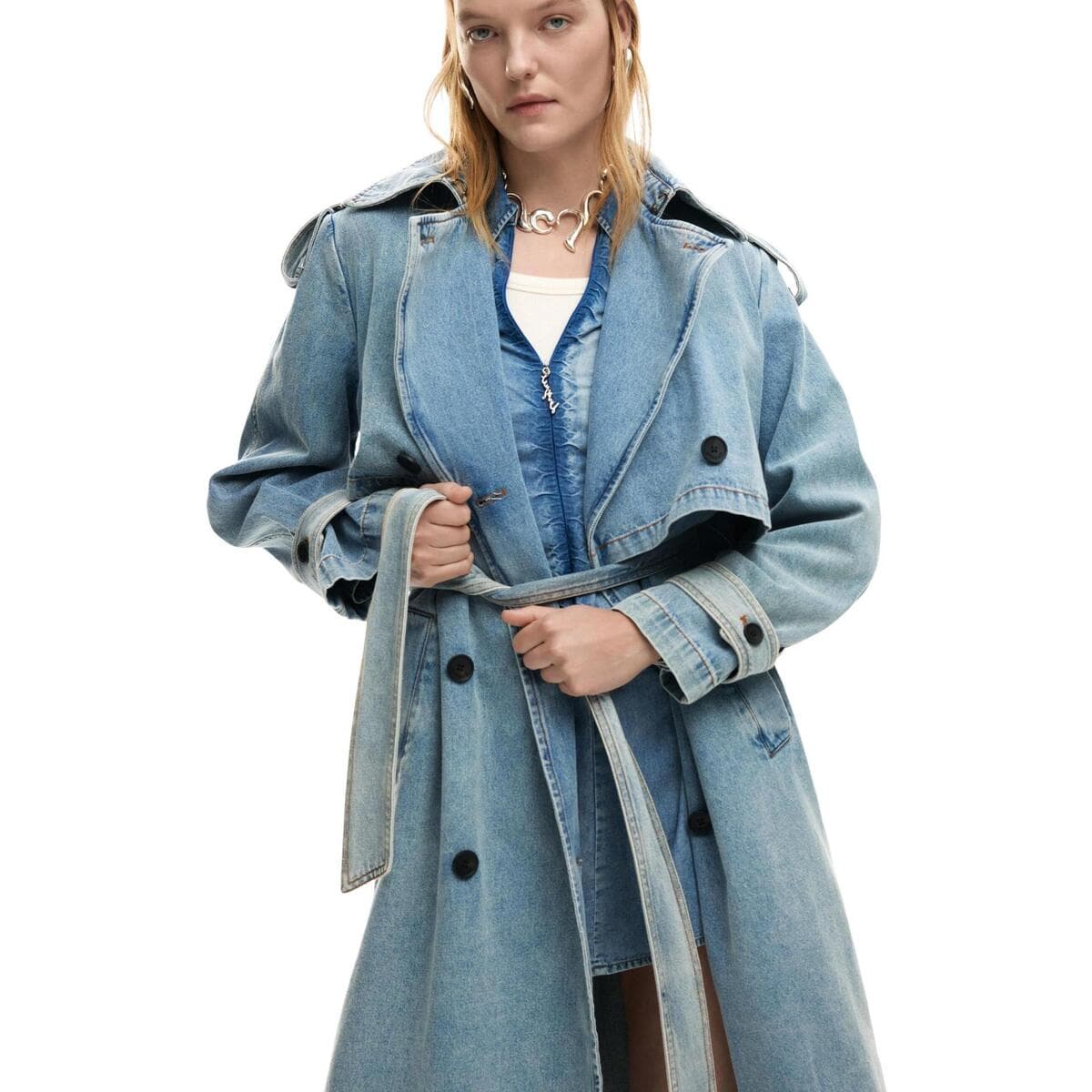 Women's Coats Desigual Blue
