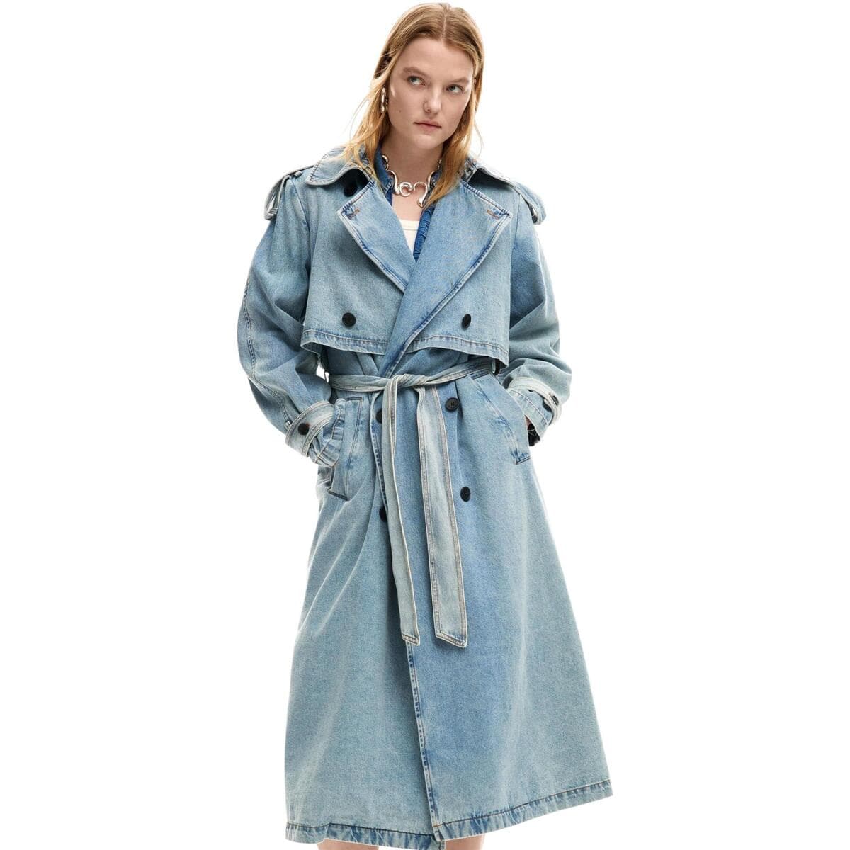 Women's Coats Desigual Blue