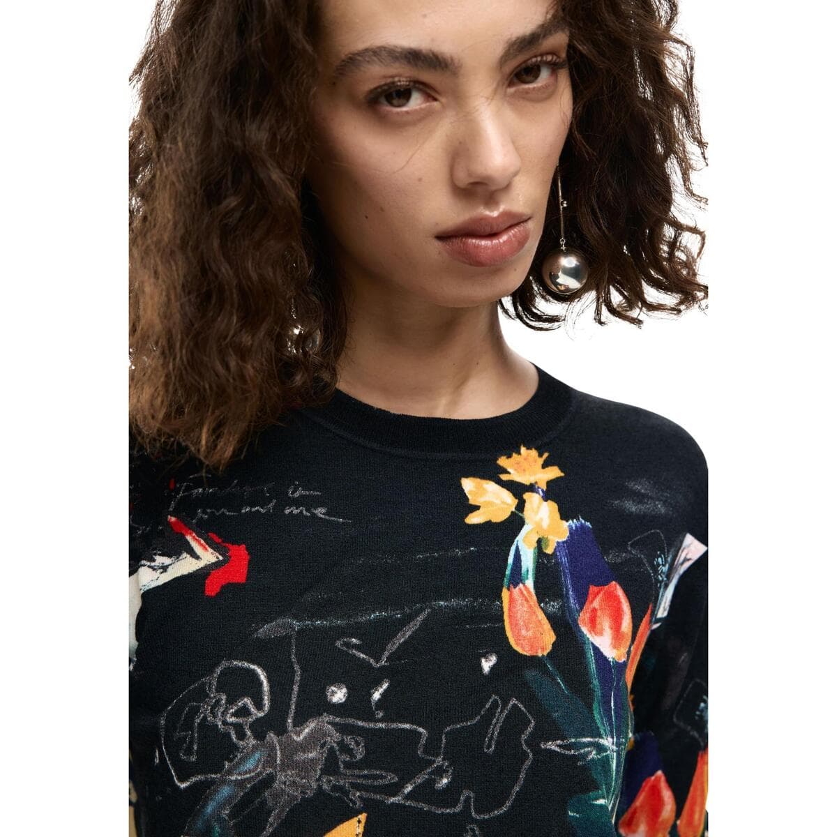 Women's Sweaters Desigual Black