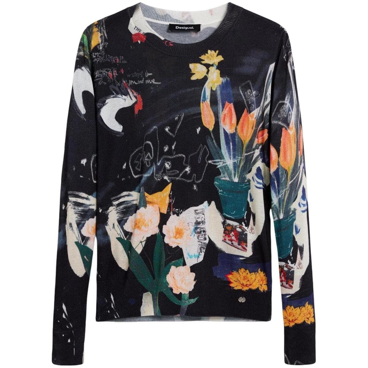 Women's Sweaters Desigual Black