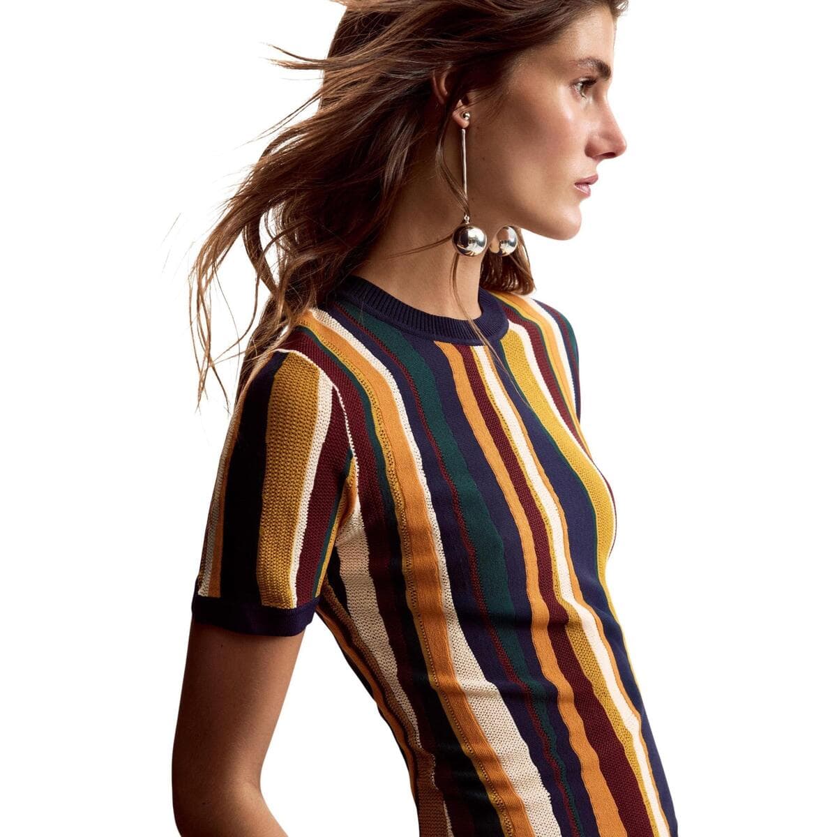 Women's T-Shirts Desigual Yellow