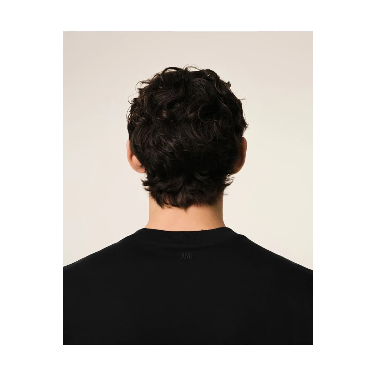 Men's T-Shirts Ami Paris Black