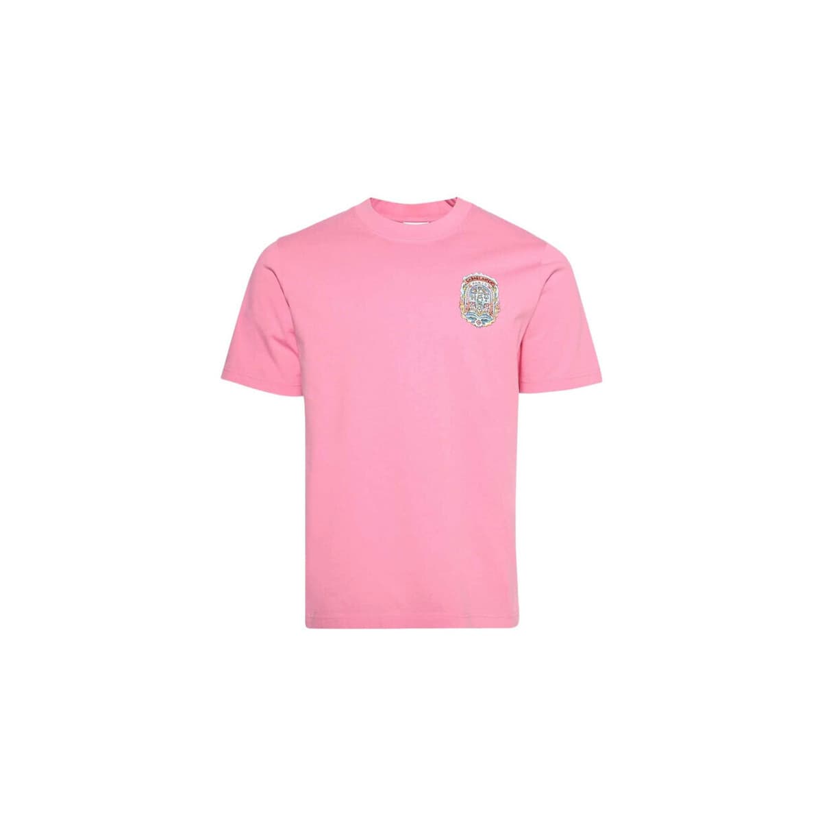 T-shirt με κοντά μανίκια Casablanca CASA WAY SKATE TSHIRT PINK