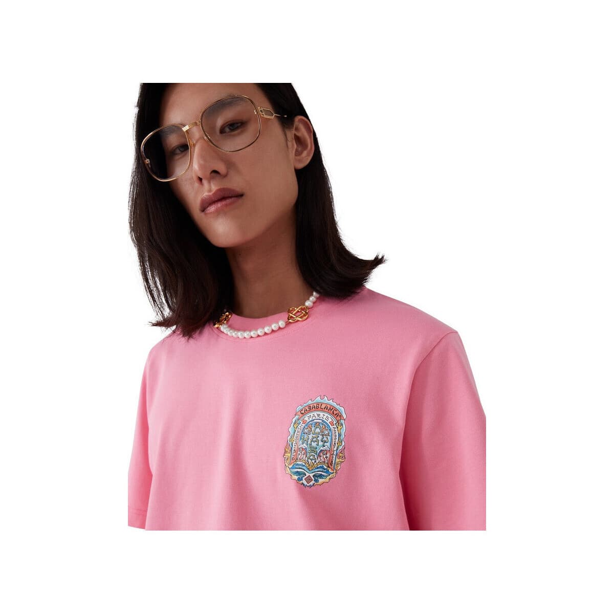 Women's T-Shirts Casablanca Pink