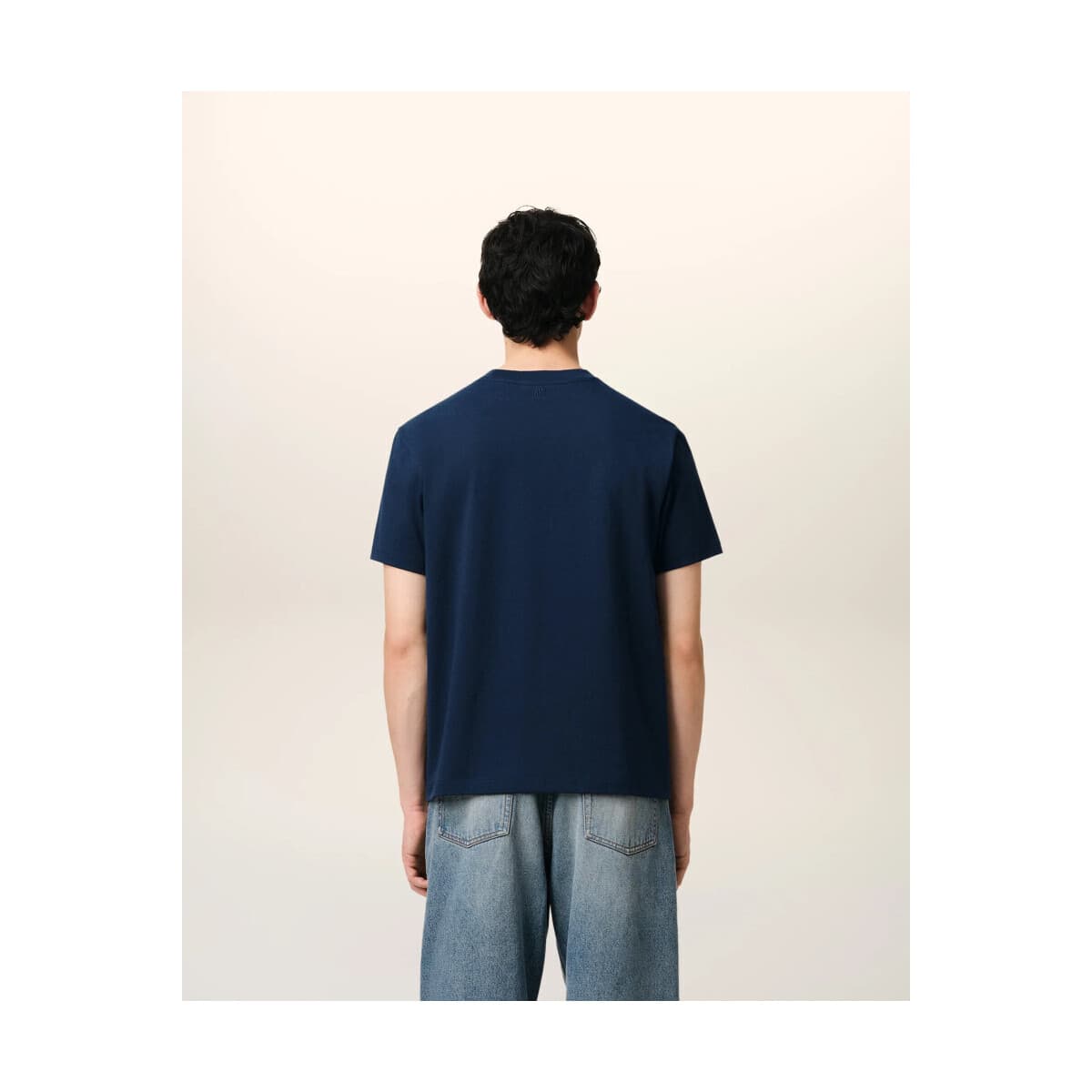 Women's T-Shirts Ami Paris Blue