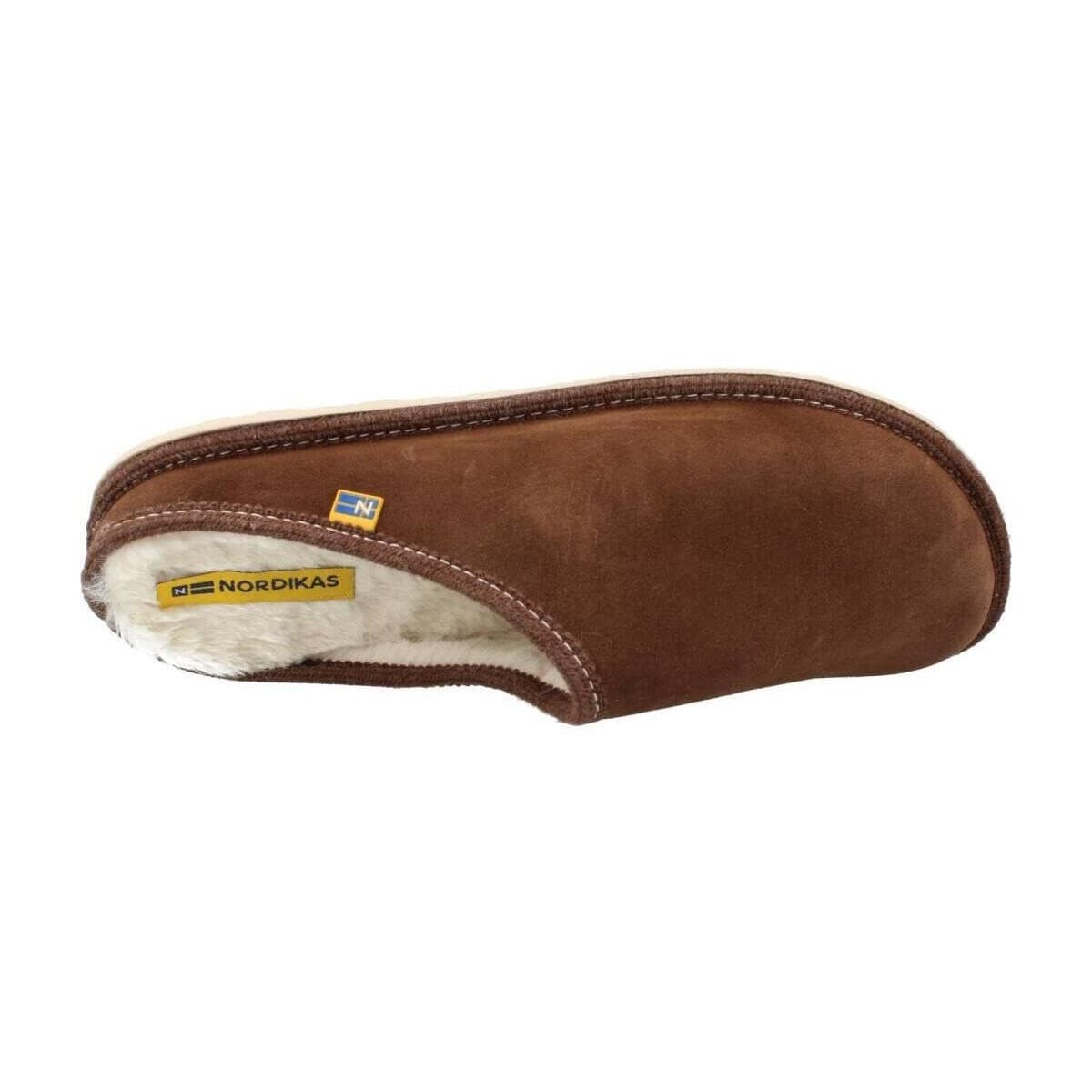 Men's House Slippers Nordikas Brown