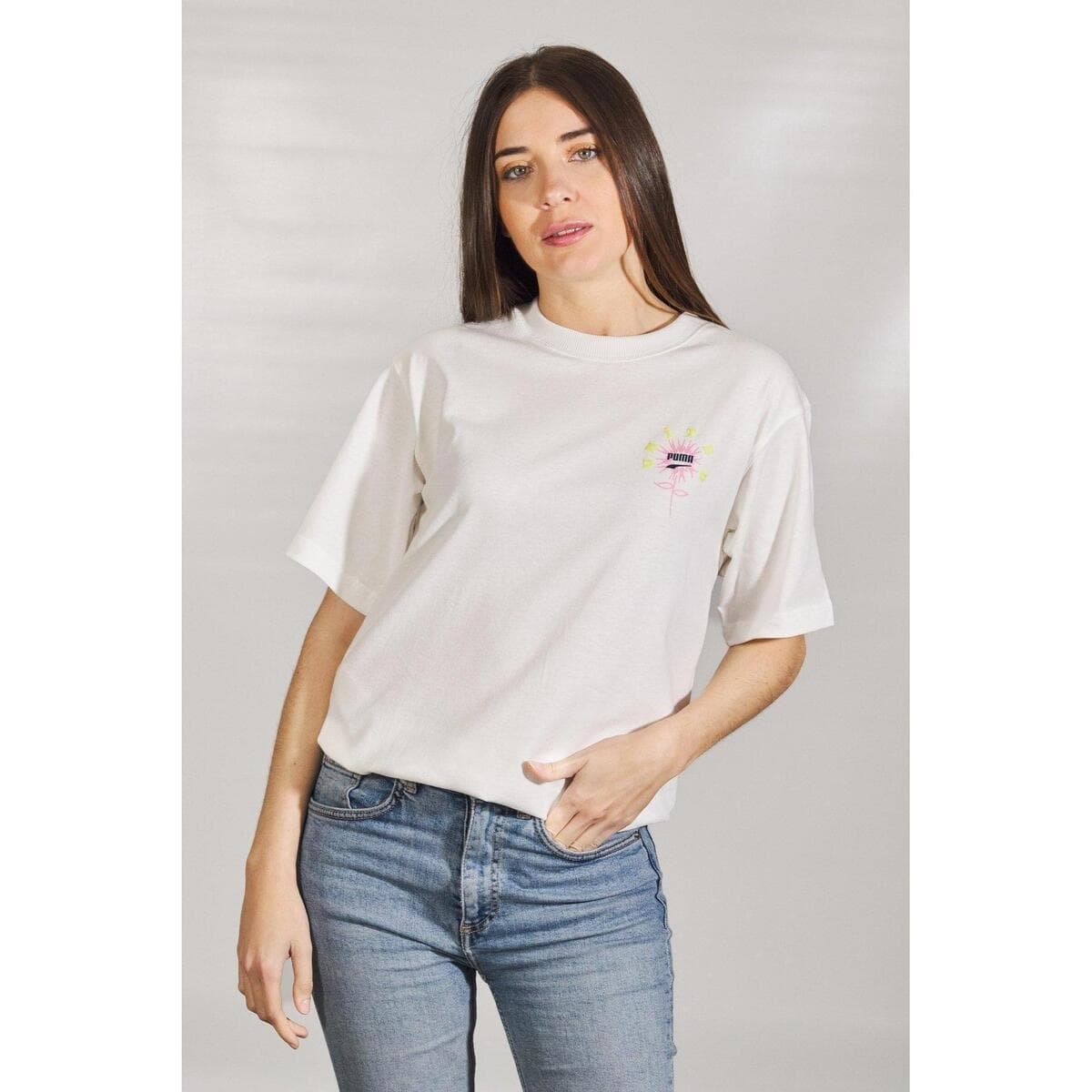 Women's T-Shirts Puma White