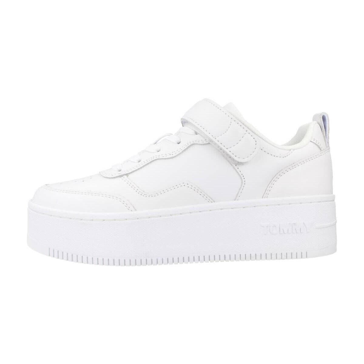 Xαμηλά Sneakers Tommy Jeans Sport Zapatillas Mujer Modèle Adhesive Strip Flatform