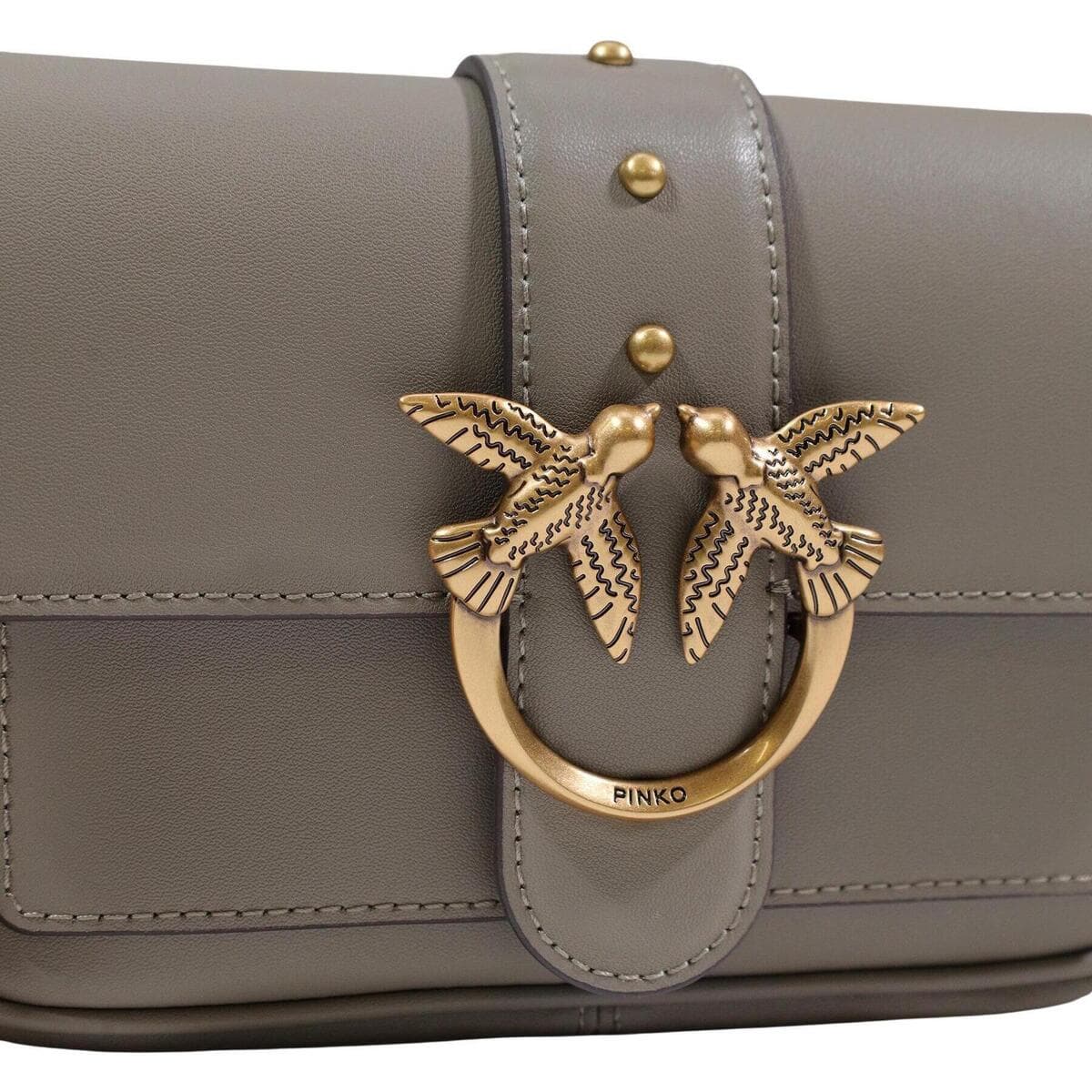 Women's Handbags Pinko Gray