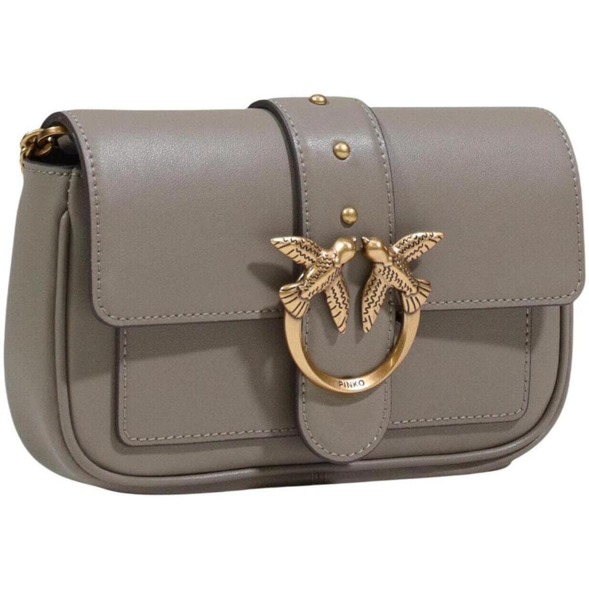 Women's Handbags Pinko Gray