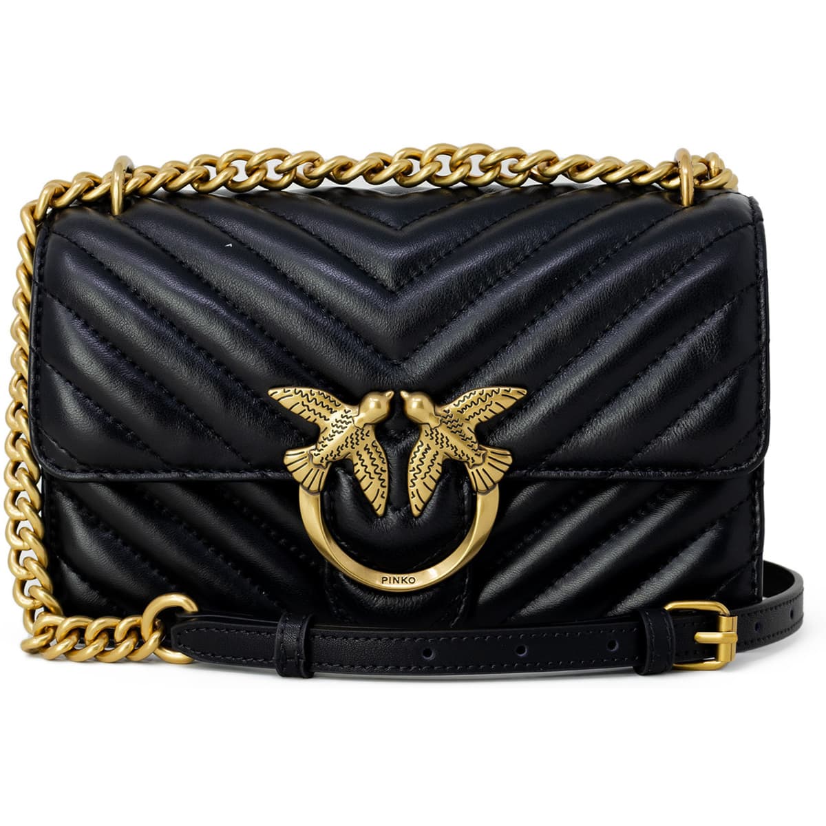 Τσάντες Χειρός Pinko LOVE ONE MINI DC SHEEP NAPPA 100074 A0GK