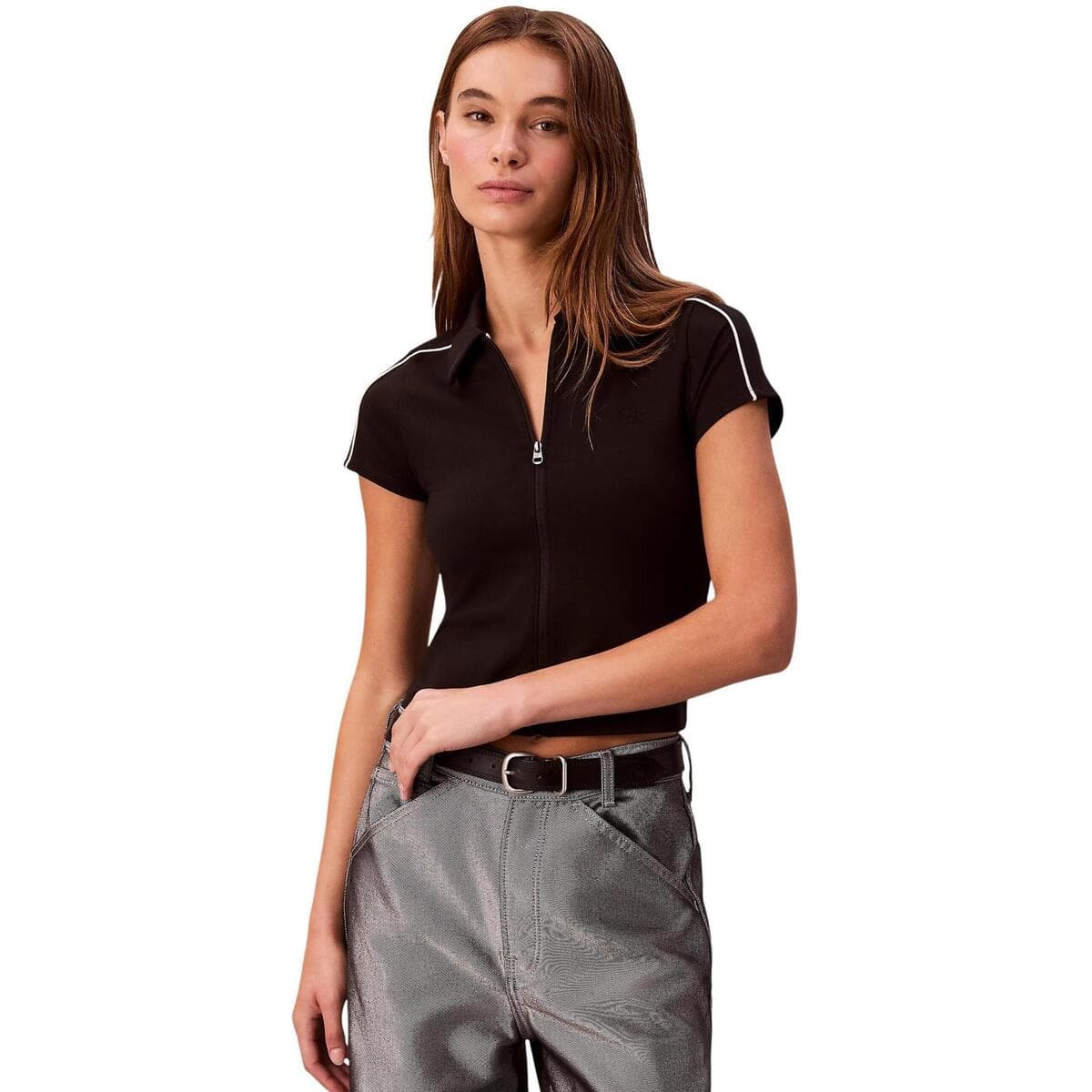 Women's T-Shirts Calvin Klein Black