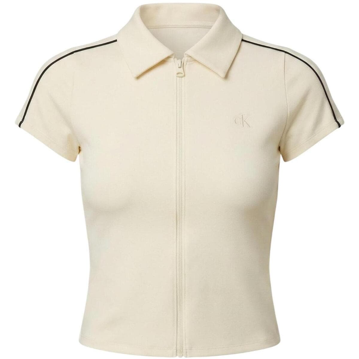 Women's T-Shirts Calvin Klein Yellow