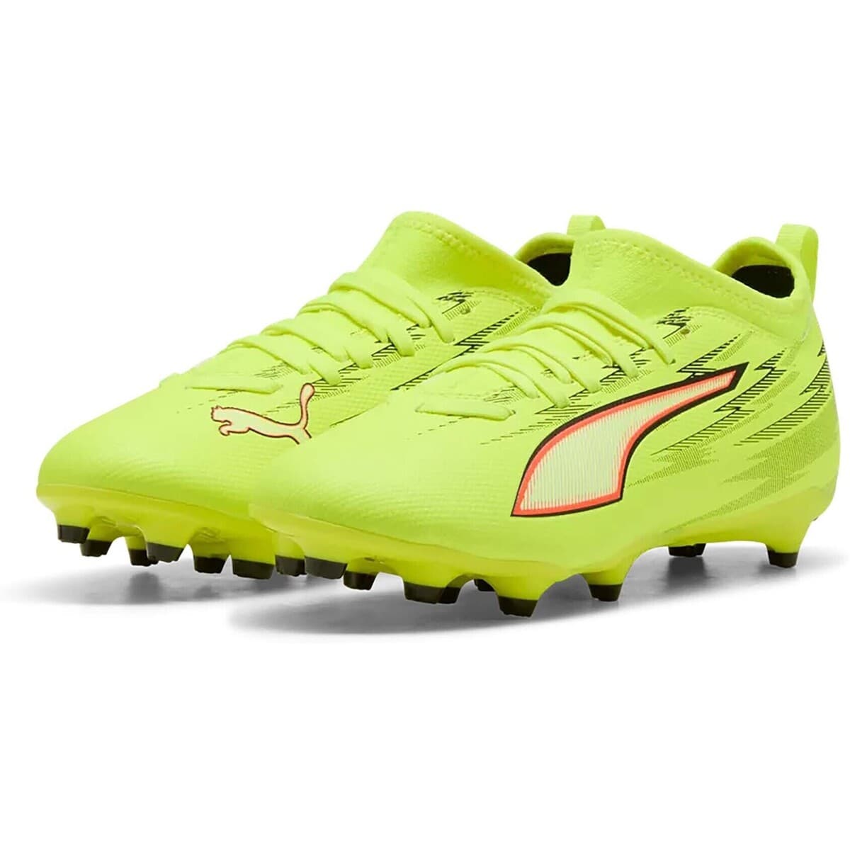 Boys' Football Boots Puma Yellow