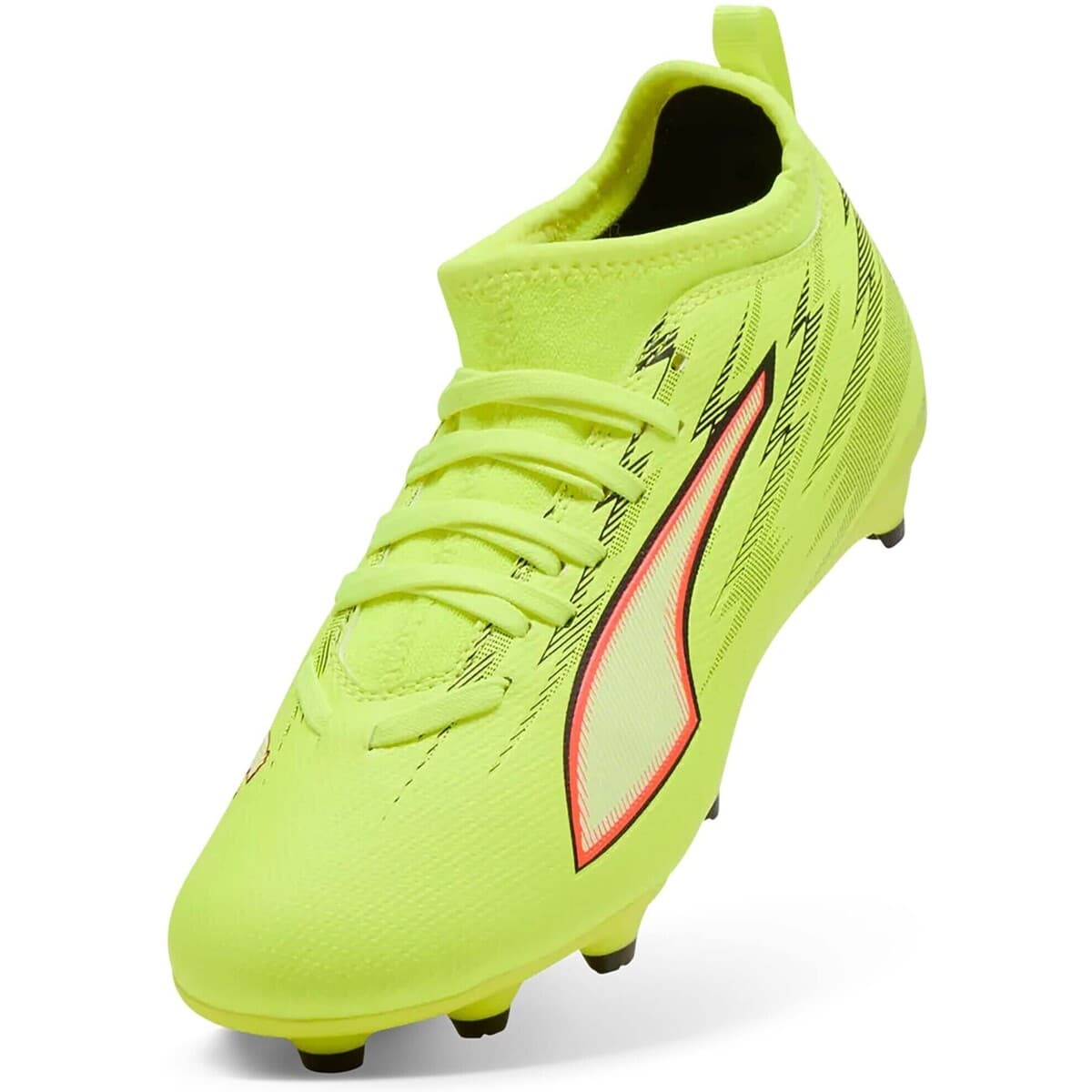 Boys' Football Boots Puma Yellow