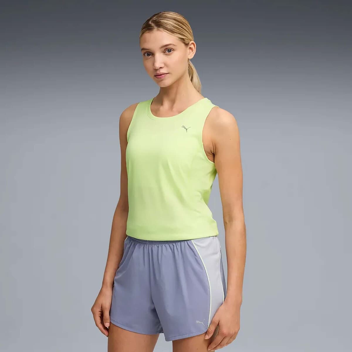 Women's Sleeveless Tops Puma Green