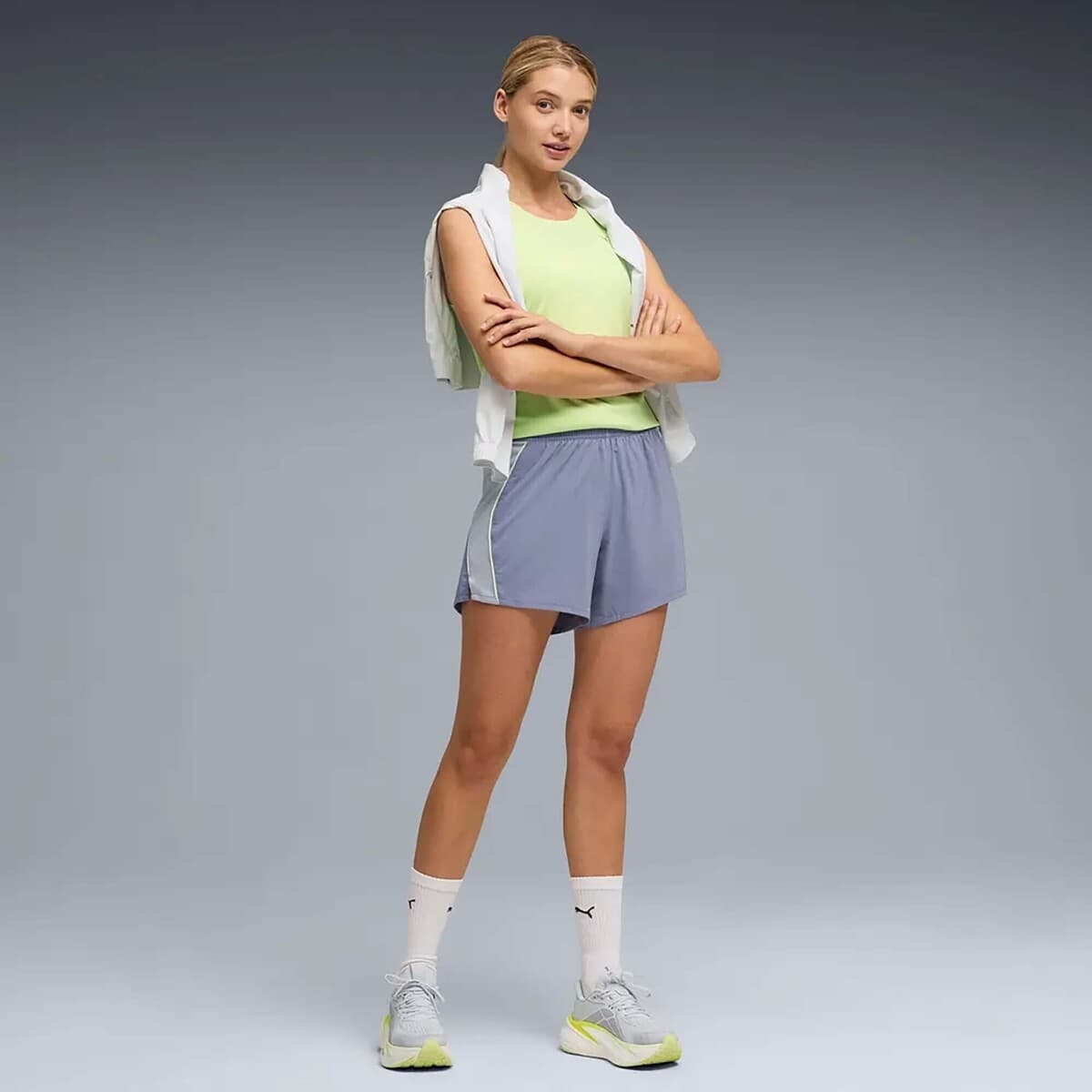 Women's Sleeveless Tops Puma Green