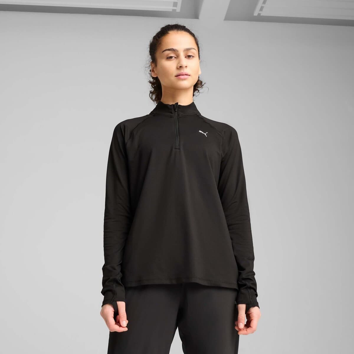 Women's Sweatshirts Puma Black