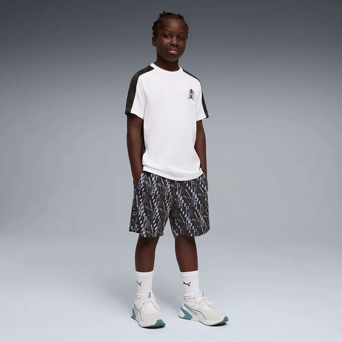 Boys' T-Shirts Puma White