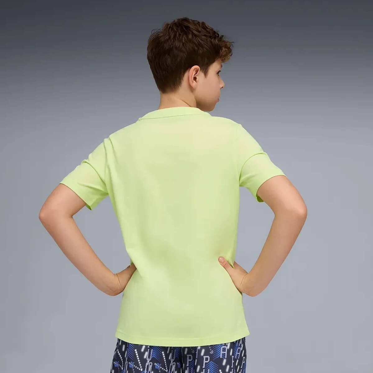 Boys' T-Shirts Puma Green